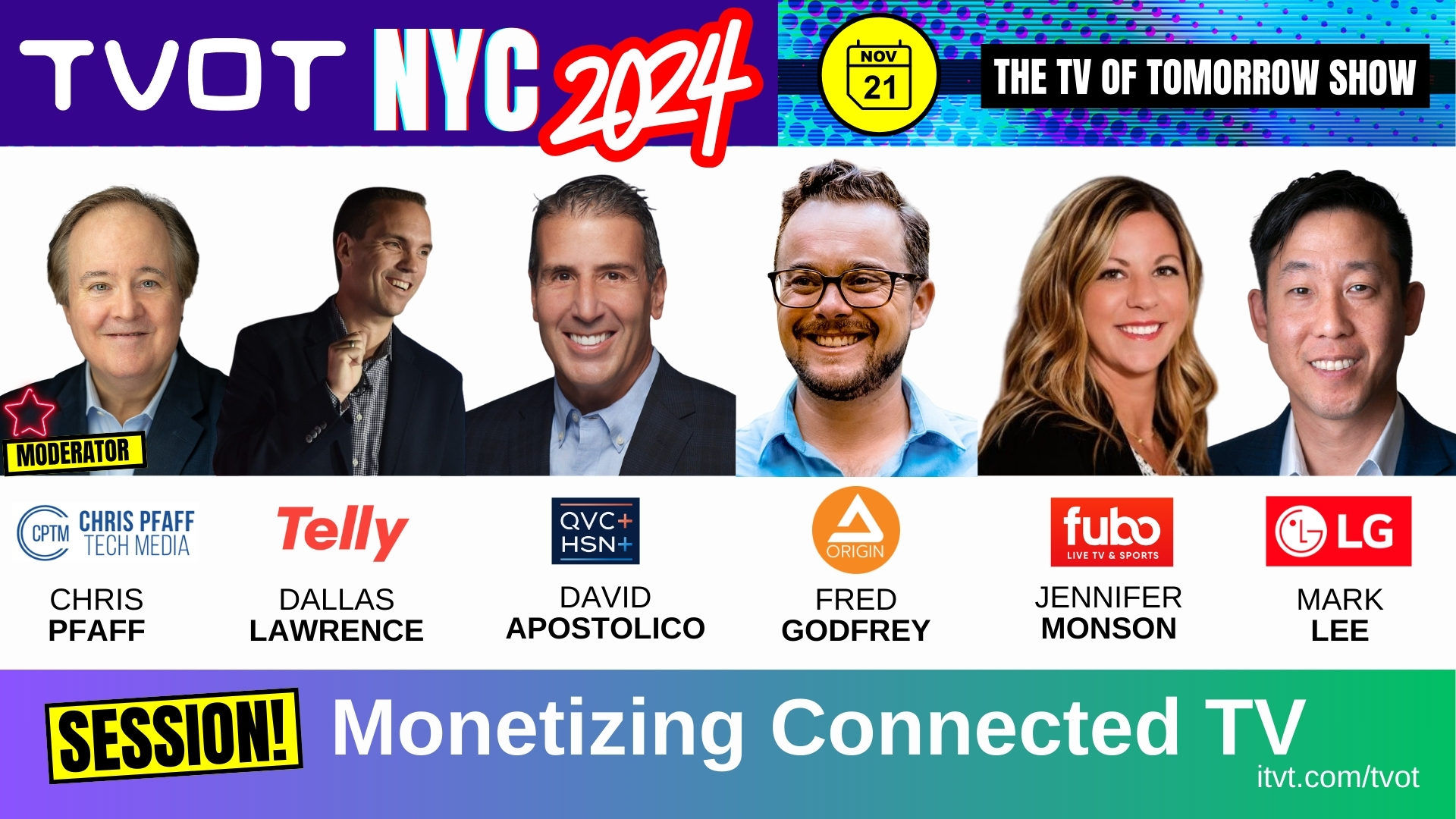 TVOT NYC 2024 Connected TV ITVT